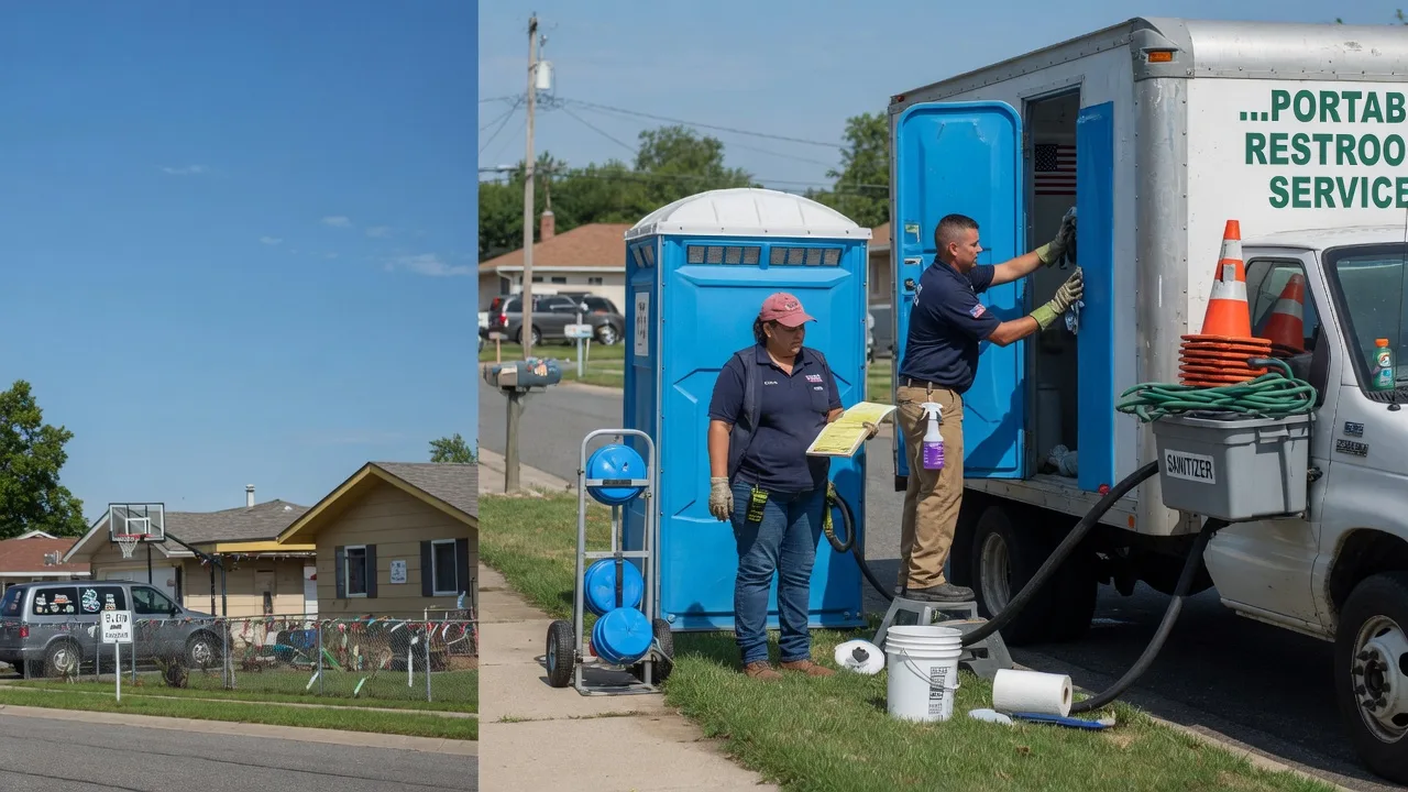 Portable Toilet Rental in Lutherville Timonium, MD near me